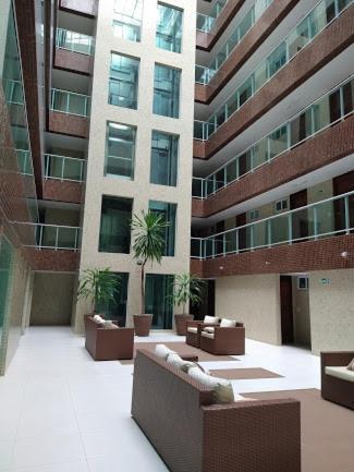 Confortável Flat com piscina de borda infinita na cobertura Cabedelo Esterno foto